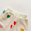 Unisex Heart Balloons Sweatshirt and Pant Set - Thamaras